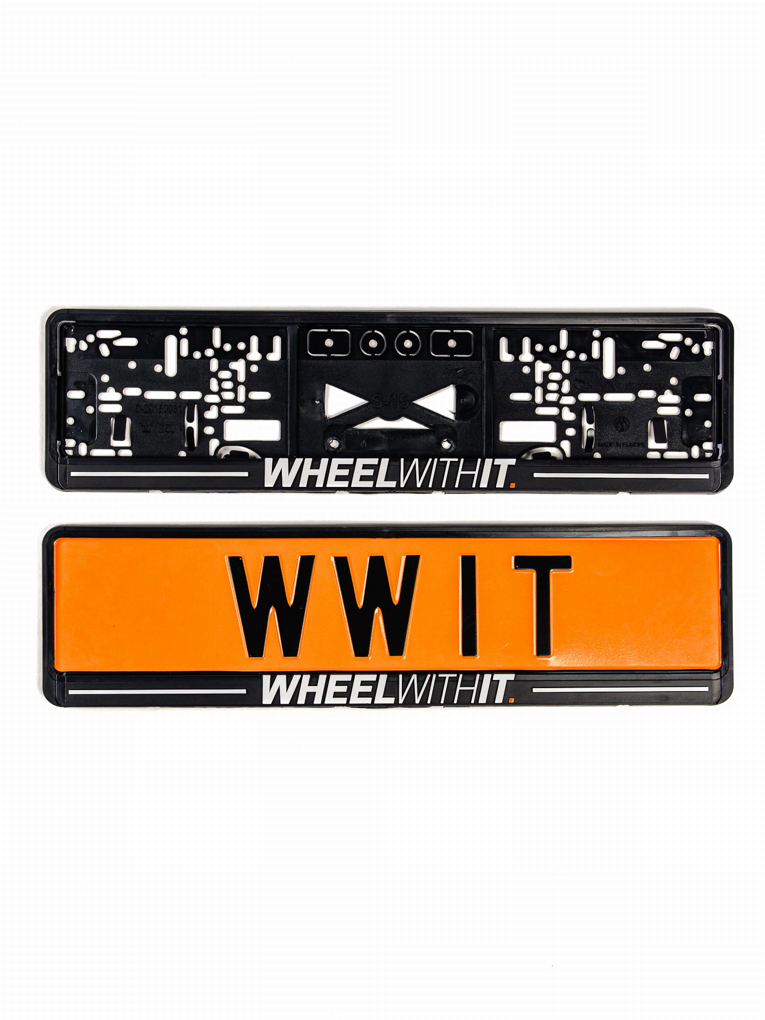 Ramka rejestracji Wheel with it.