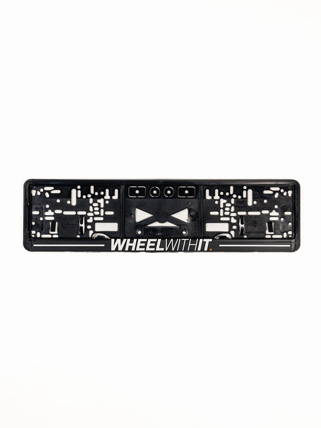 Ramka rejestracji Wheel with it.