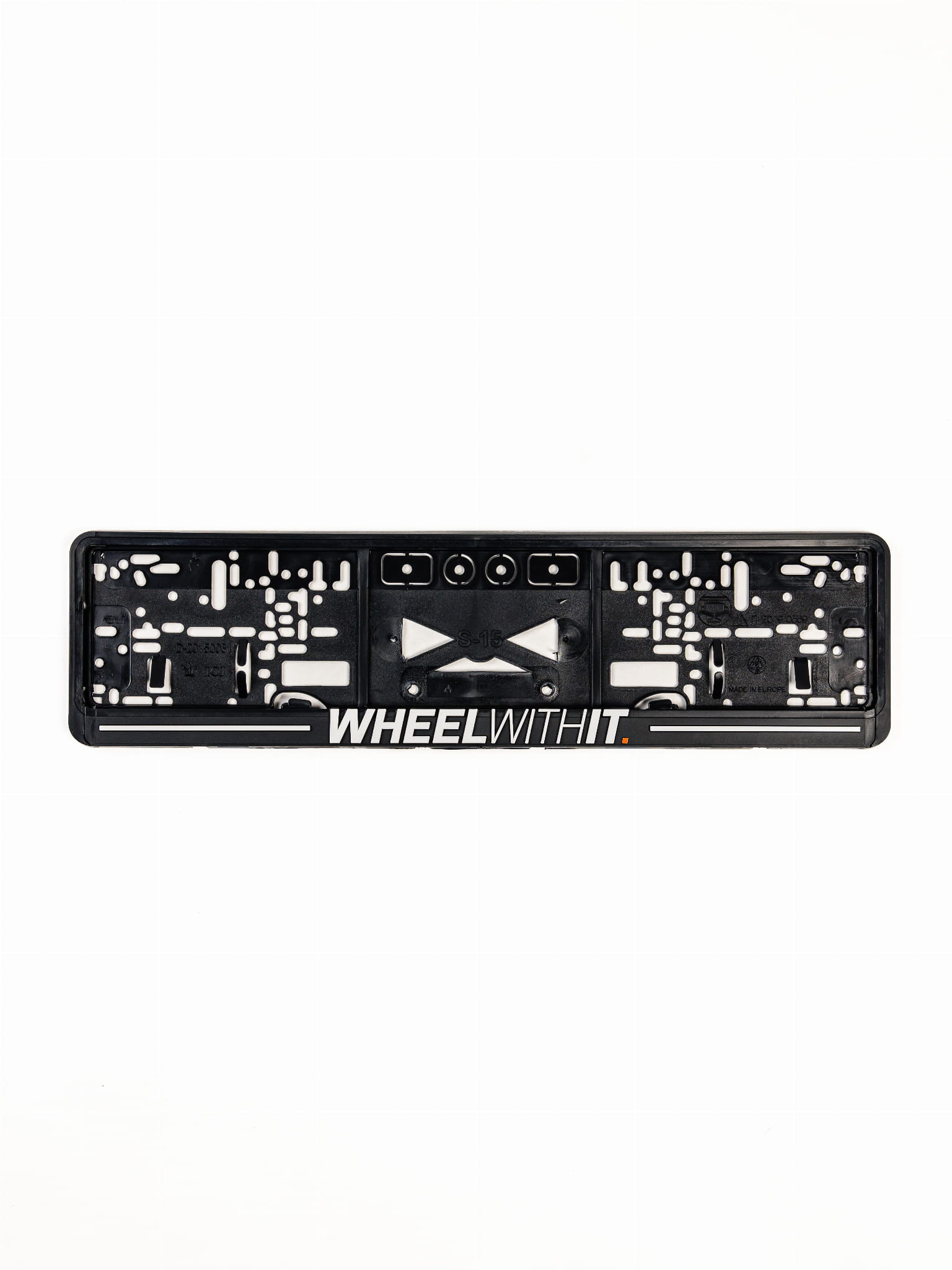 Ramka rejestracji Wheel with it.