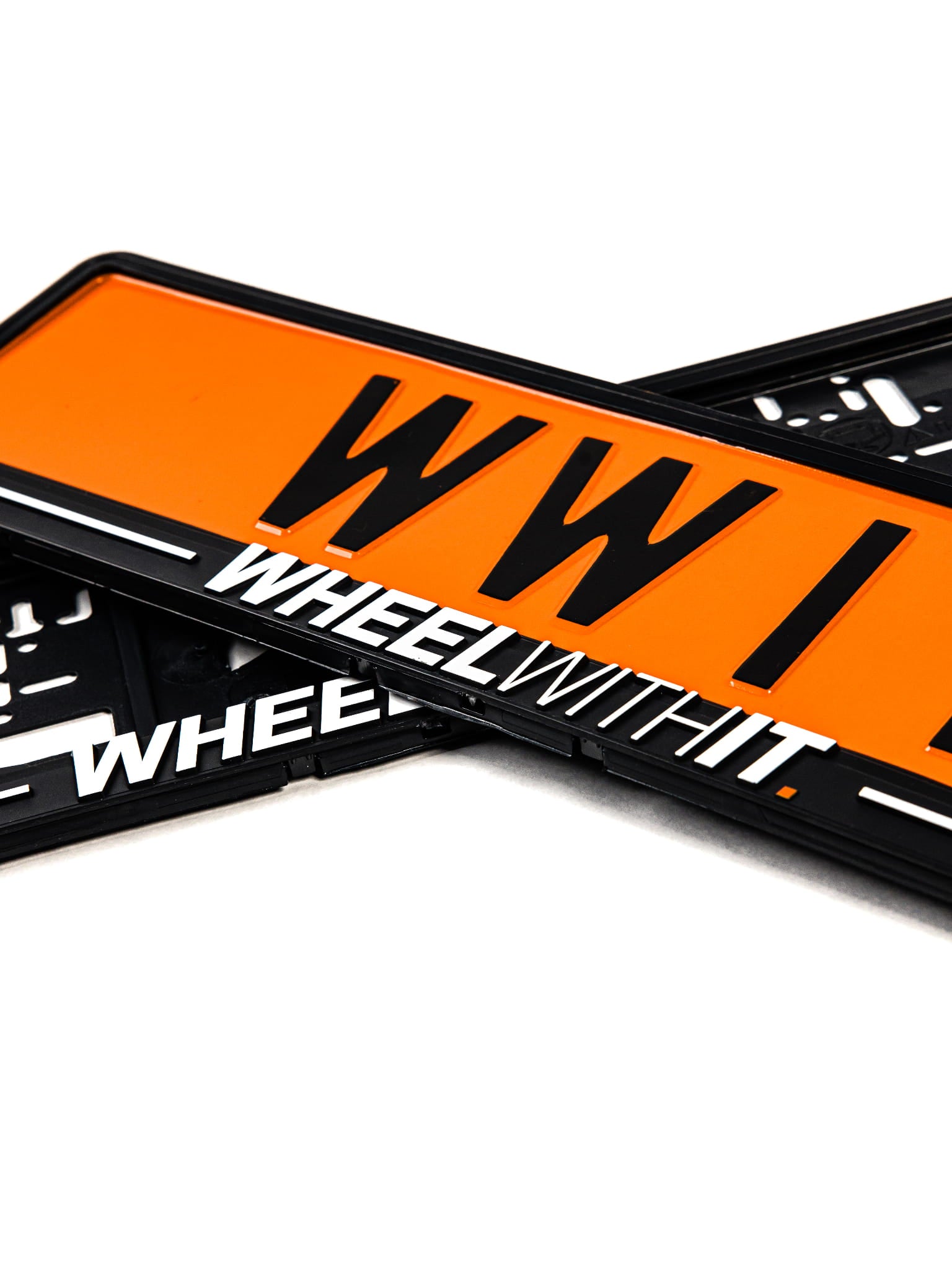 Ramka rejestracji Wheel with it.