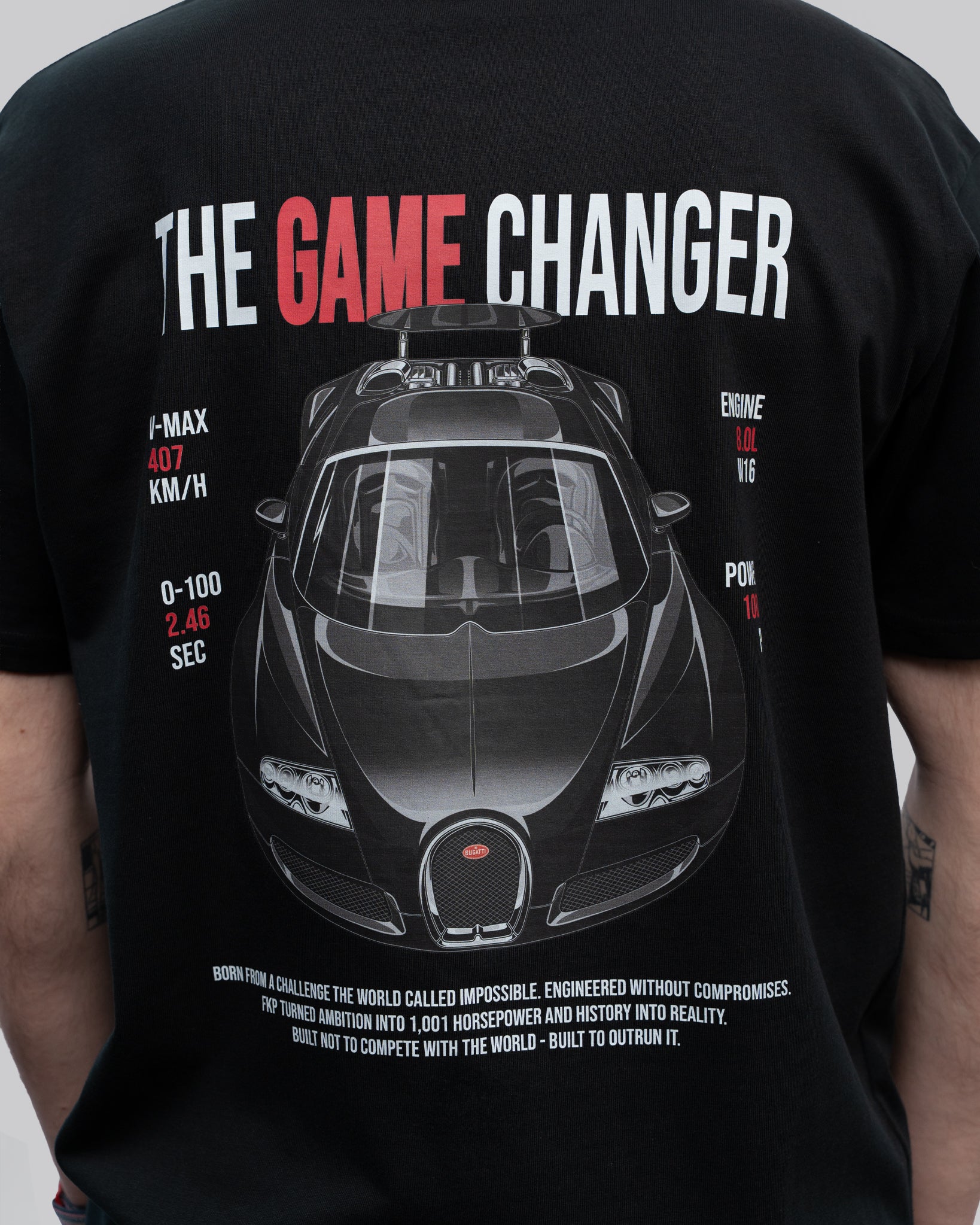 T-shirt Oversize The Game Changer