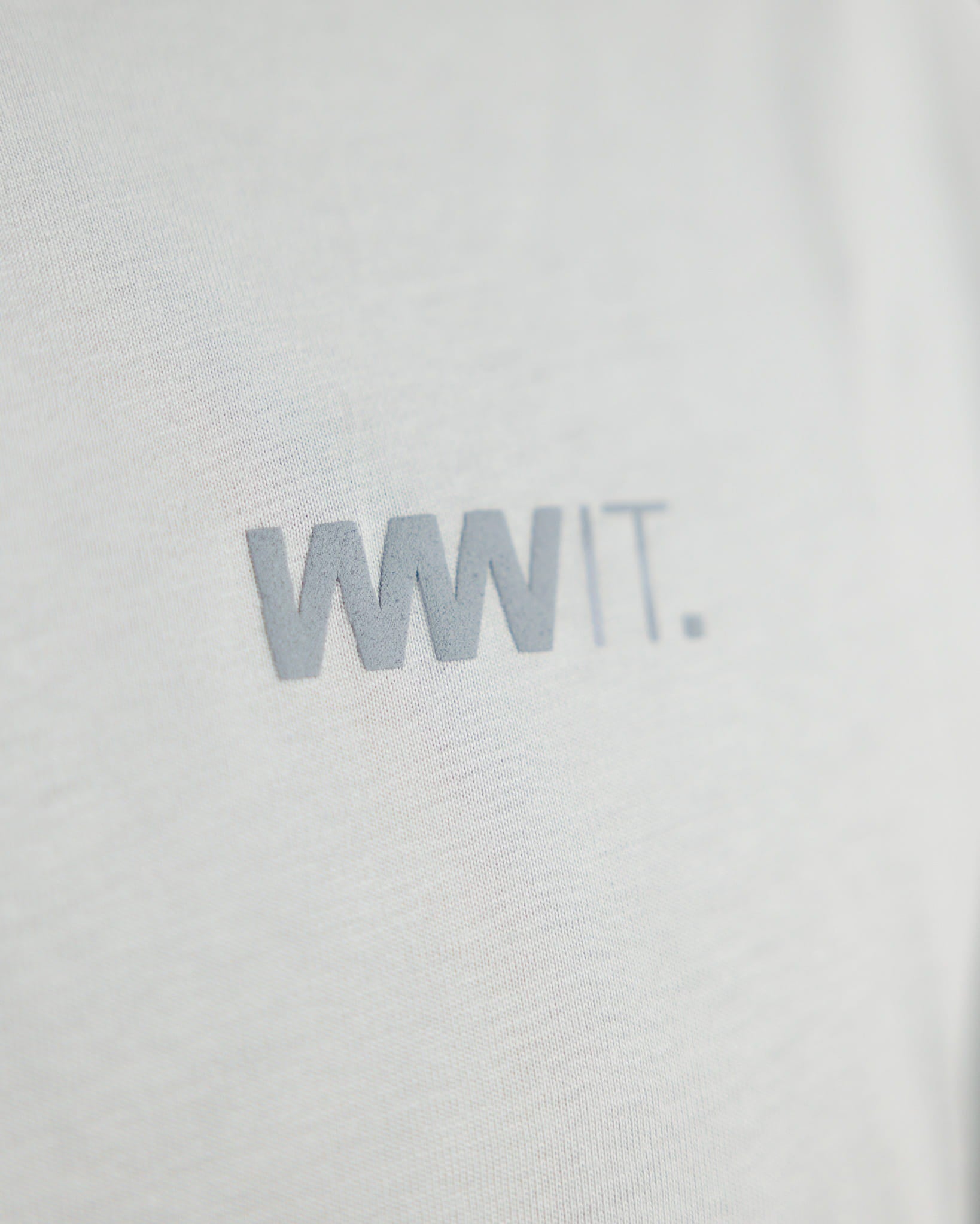 Szary T-Shirt Basic Oversize WWIT