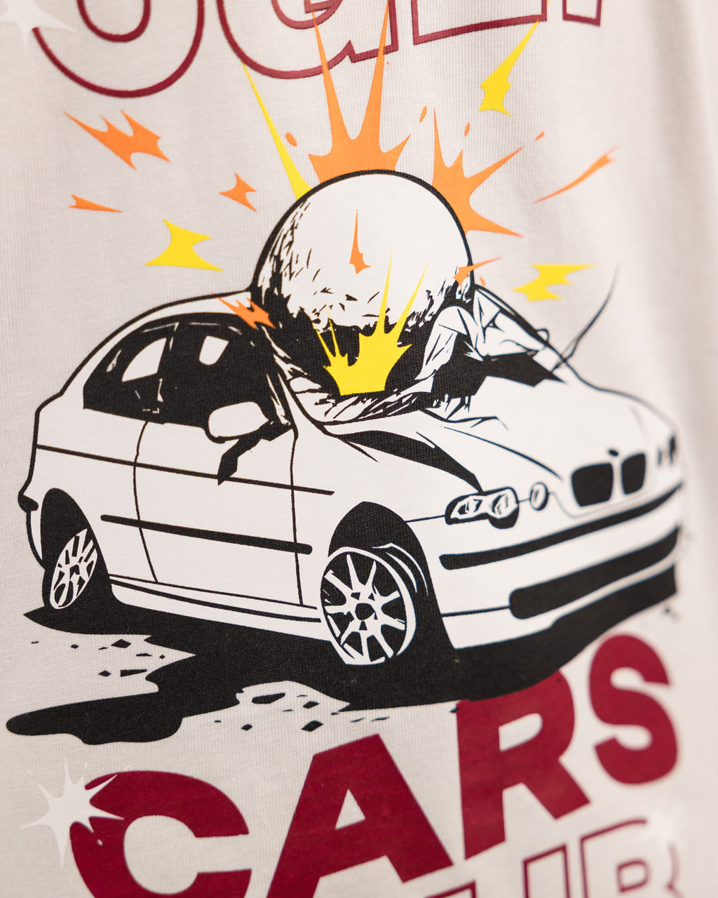 Bluza Oversize F*CK UGLY CARS CLUB #2