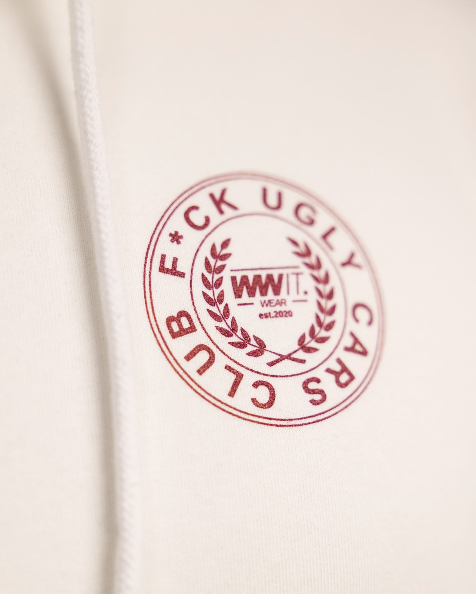 Bluza Oversize F*CK UGLY CARS CLUB #2