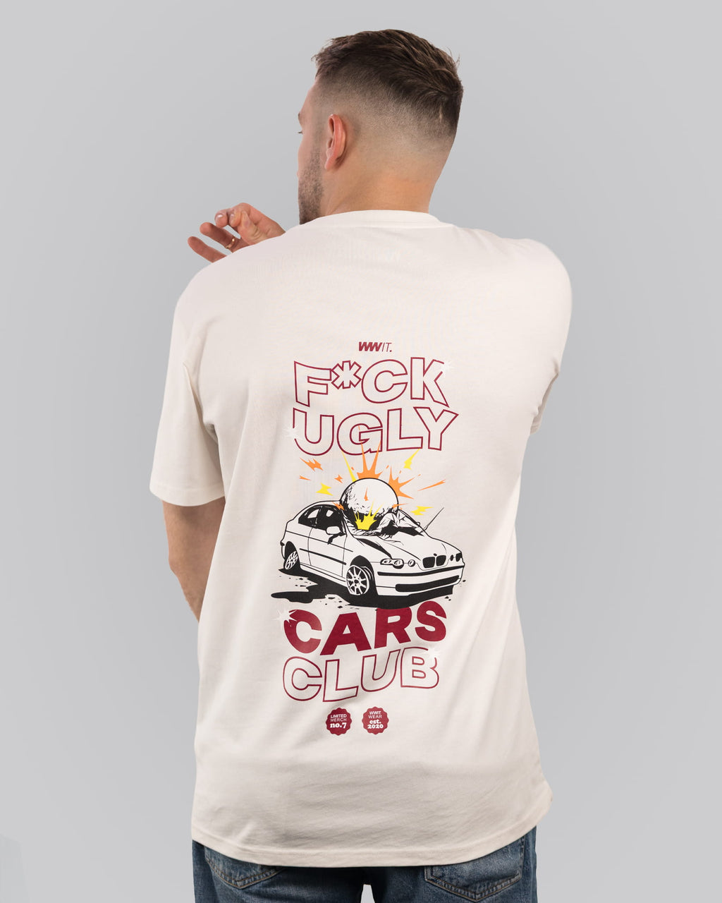 T-shirt Oversize F*CK UGLY CARS CLUB #2