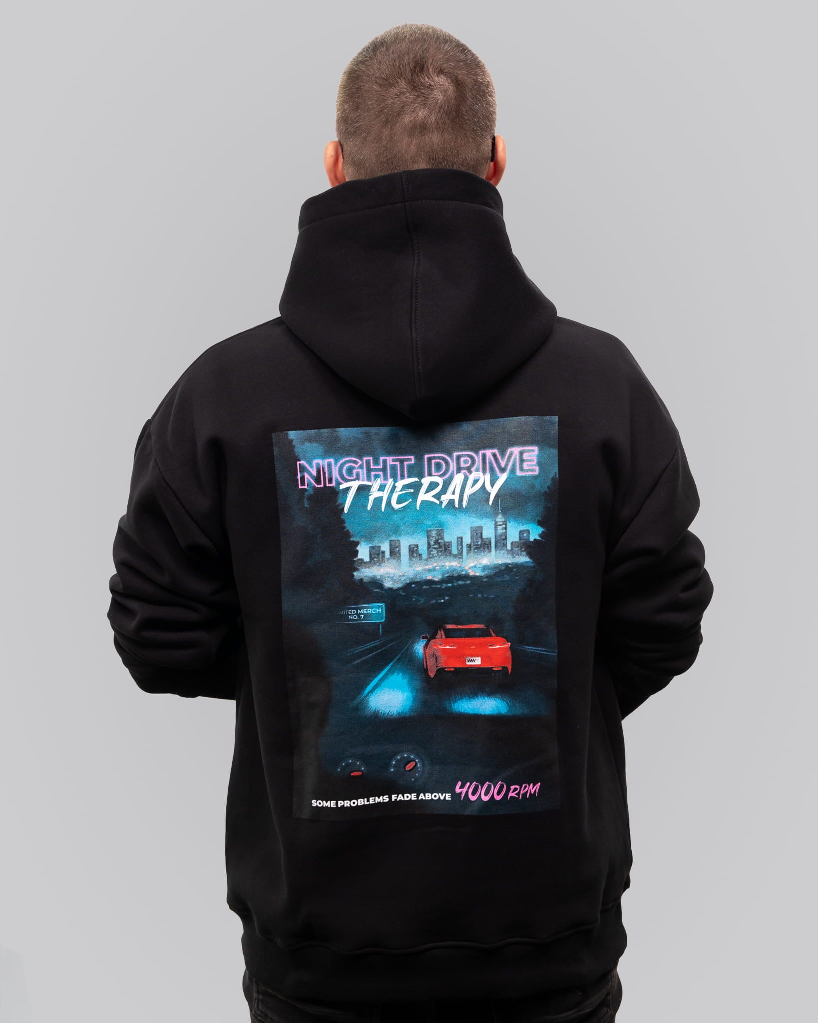 Bluza Oversize Night Drive Therapy