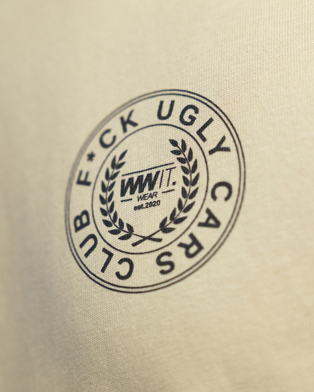 T-shirt Oversize F*CK UGLY CARS CLUB #3