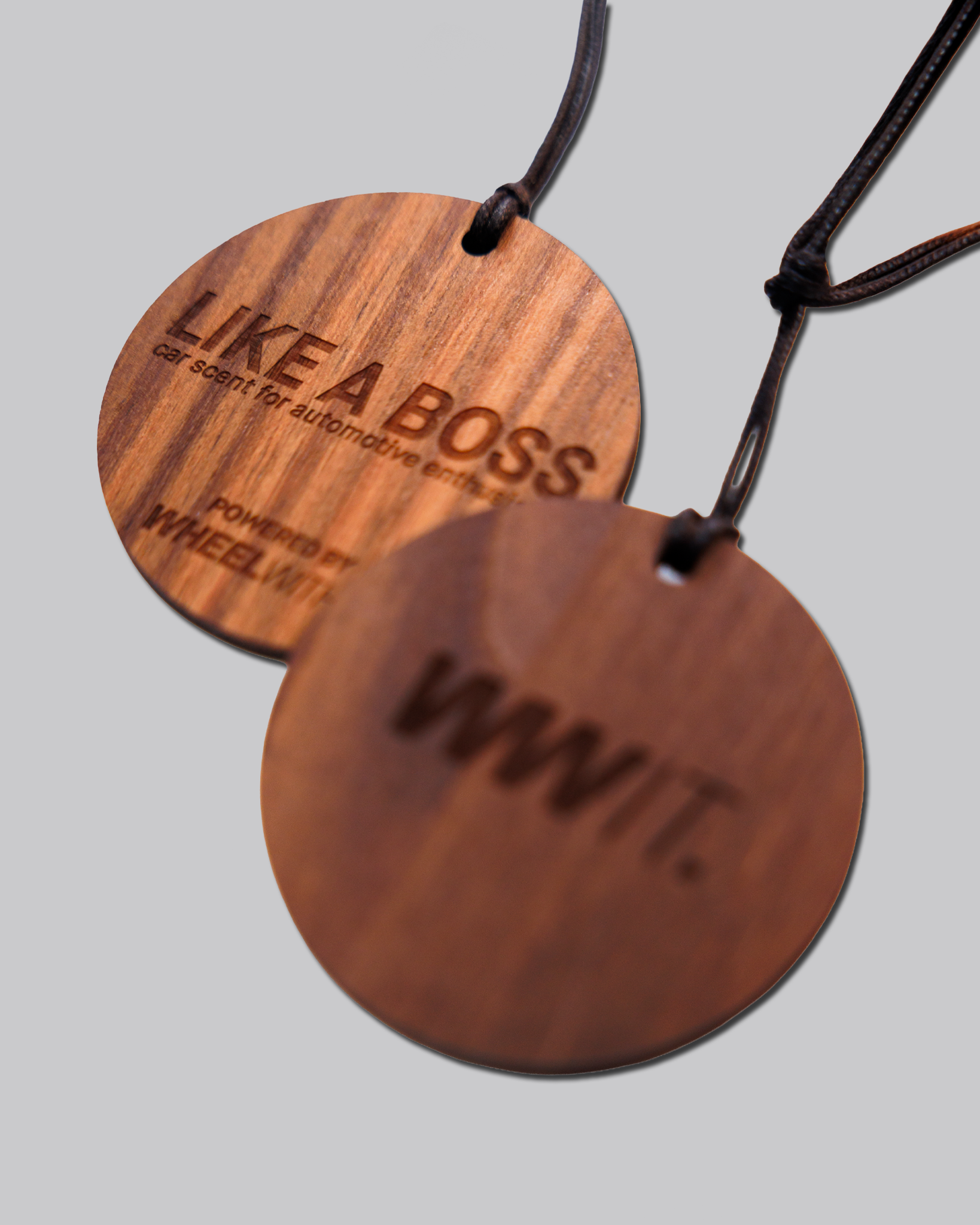 Zawieszka zapachowa drewienko "Like a Boss"