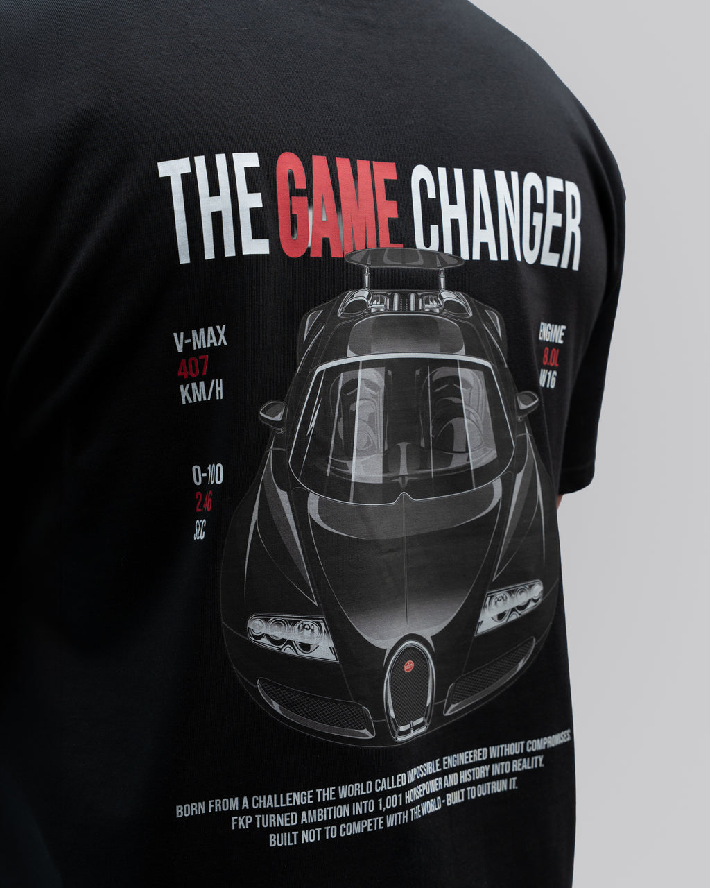T-shirt Oversize The Game Changer